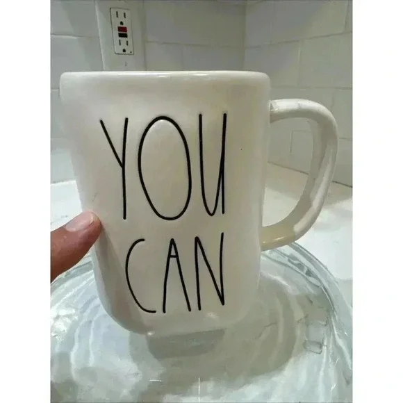 Rae Dunn, Magenta, 20 oz Capacity Collector's Mug "You Can"!! - Picture 2 of 13